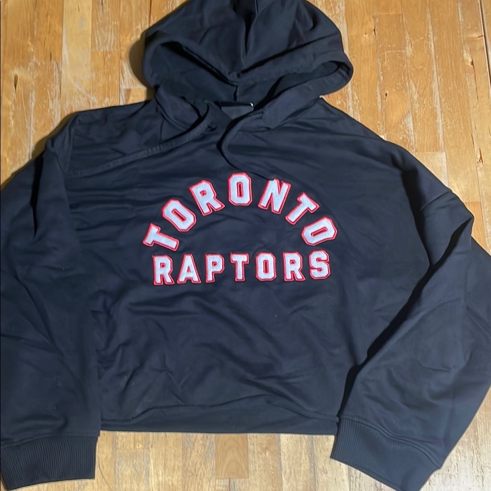Fisll Toronto Raptors cropped Hoodie